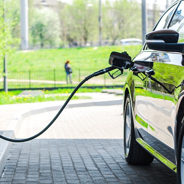 What Type of Gas is Best for My Car? At Jack Giambalvo Hyundai in York | Gas Nozzle Pumping Gas Into Car at Gas Station