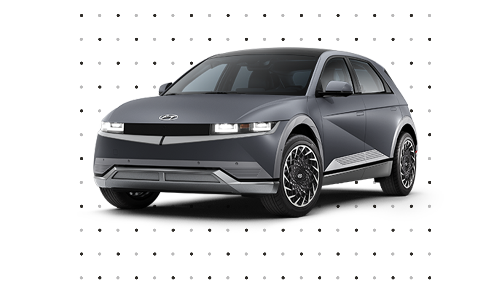 Best Time To Buy At Jack Giambalvo Hyundai in York, PA | Front view of a grey 2023 Hyundai Ionic