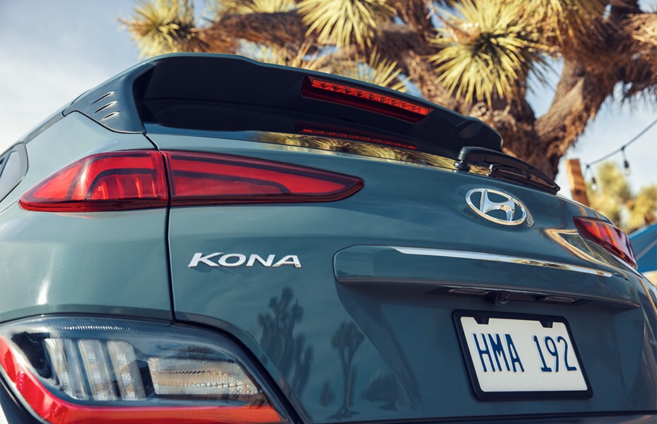 Performance features of the 2022 Kona N-Line at Jack Giambalvo Hyundai of York | 2022 Hyundai Kona N-Line Rear View