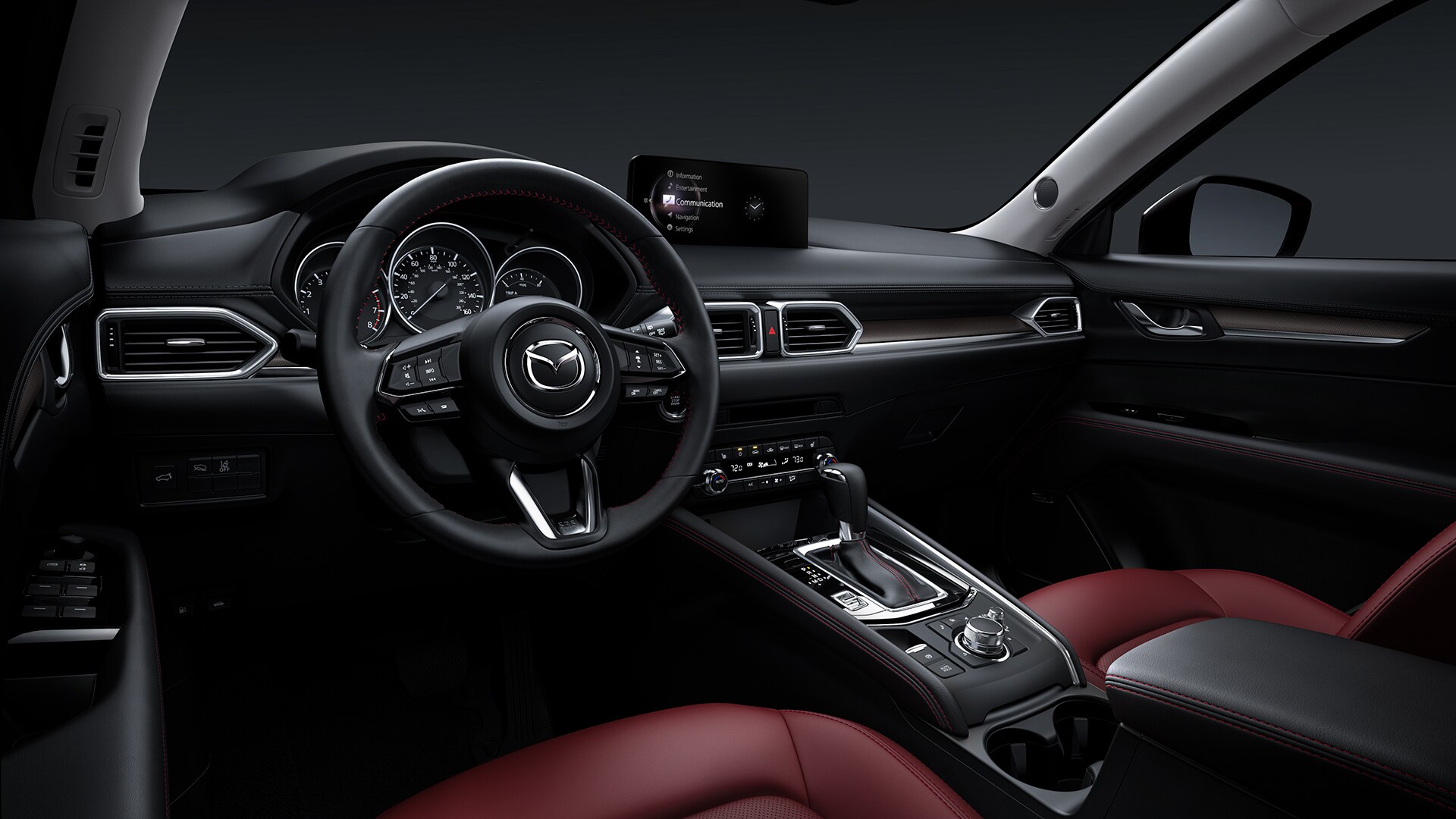 the 2021 Mazda CX-5 versus the 2021 Ford Escape at Jack Giambalvo Mazda of York | 2021 Mazda CX-5 interior