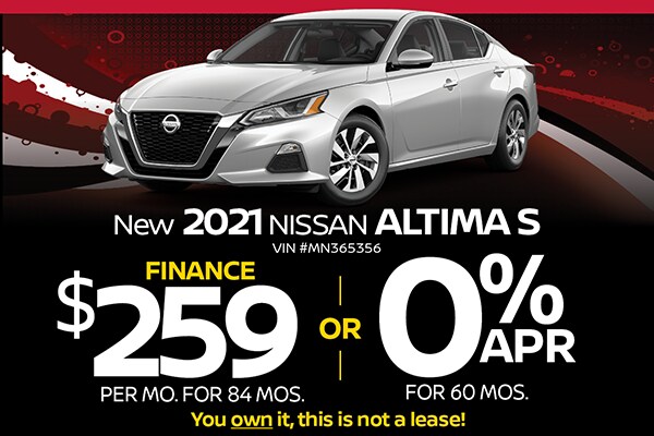 Altima Special From Jackie Cooper Nissan