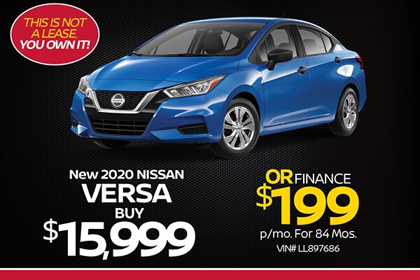 Jackie Cooper Nissan Versa Special