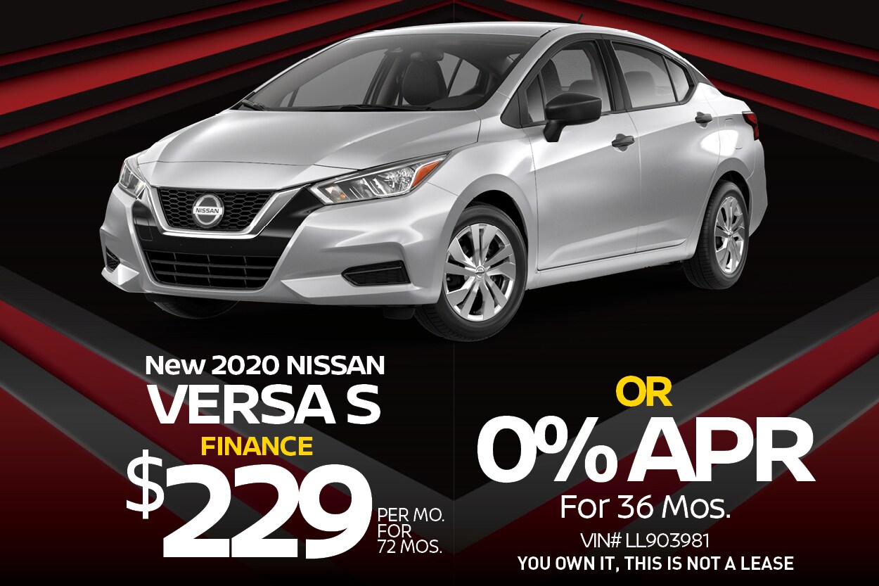 Jackie Cooper Nissan Versa Special