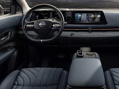 2023 Nissan ARIYA interior