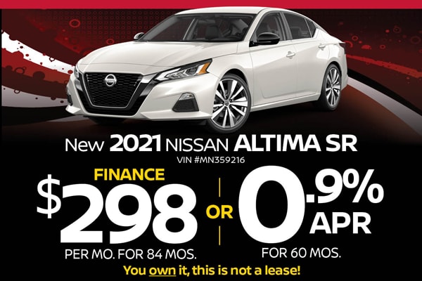 Altima Special From Jackie Cooper Nissan