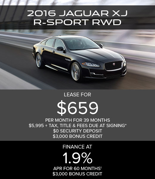Jaguar xj lease deals
