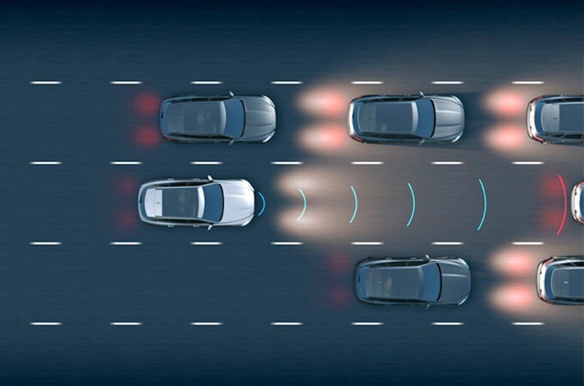 Jaguar Adaptive Cruise Control Jaguar Adaptive Cruise Control graphic