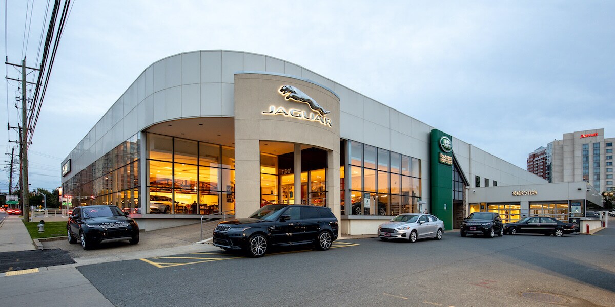 Exterior view of Jaguar Bethesda