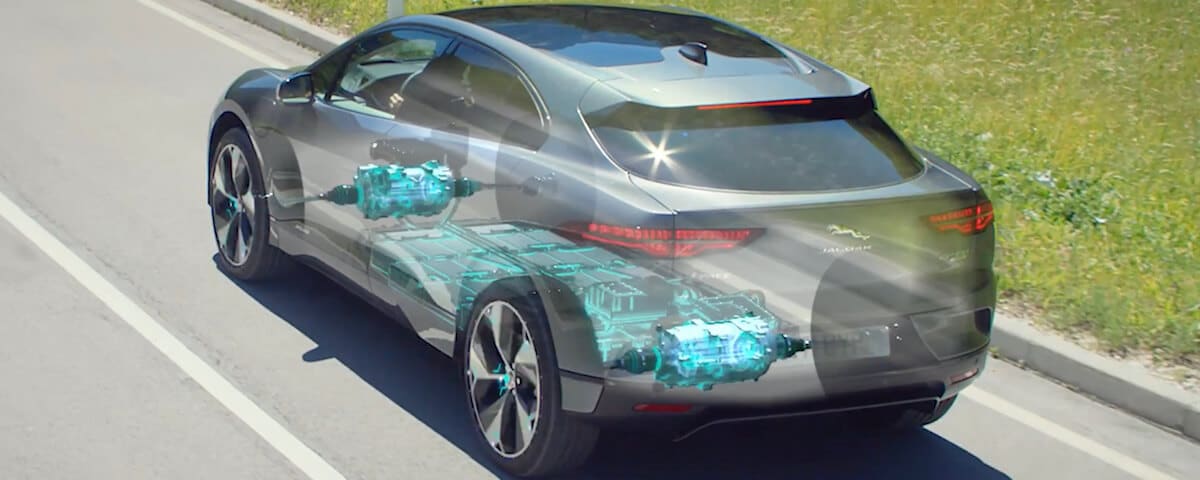 Jaguar Regenerative Braking Jaguar Regenerative Braking I-PACE display