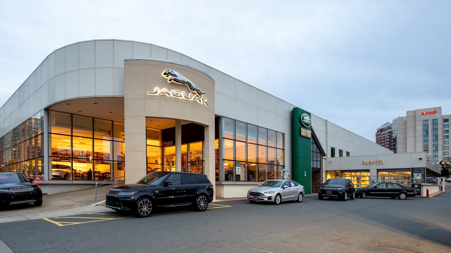 Jaguar Bethesda Authorized Service exterior view