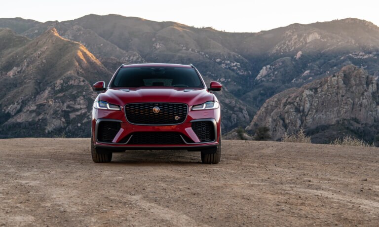 2022 Jaguar F-PACE Exterior Parked Front View