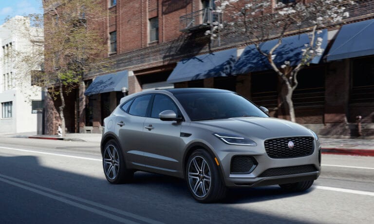 2023 Jaguar E-PACE Exterior Driving In Town