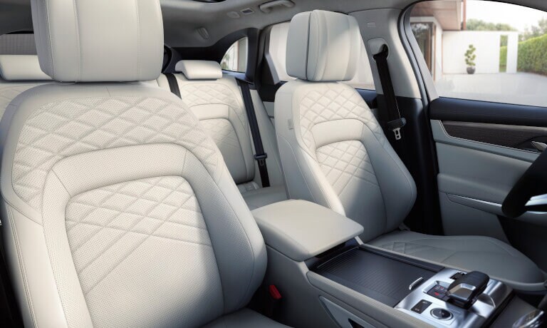 2023 Jaguar F-PACE Interior Seating Front View Detail Shot