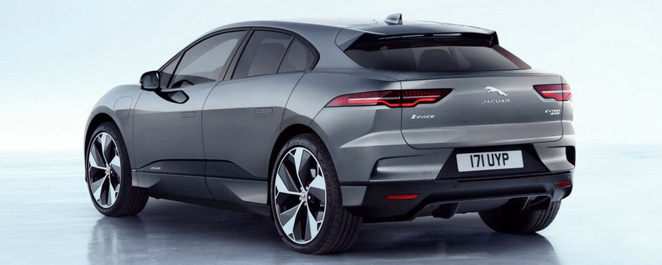 New Jaguar I-PACE All-Electric SUV Jaguar I-PACE rear 3/4 view