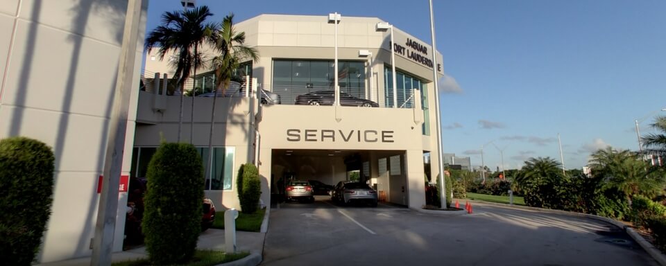 Jaguar Fort Lauderdale Service Center Jaguar Fort Lauderdale service center entrance