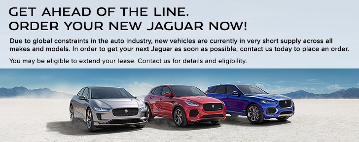 Order your Jaguar now