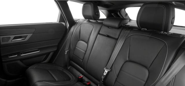 Jaguar XF backseat