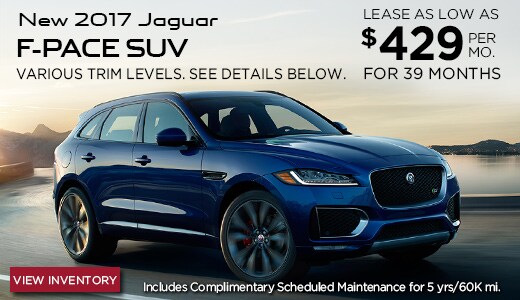 Lease the F-PACE 20d PREMIUM for $429/mo for 39 mos.