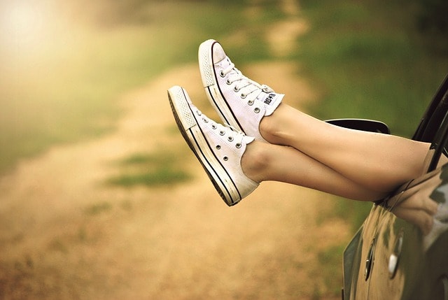 legs hanging out car window legs casually hanging out car window