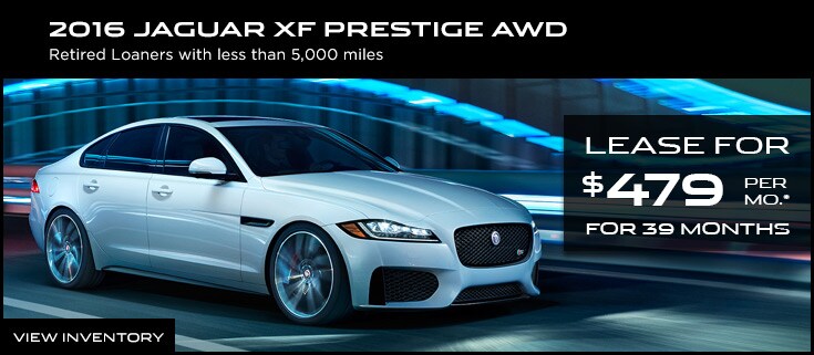 2016 Jaguar XF Prestige Loaner Special