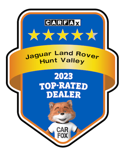 Land Rover Hunt Valley CARFAX Top-Rated Dealer badge