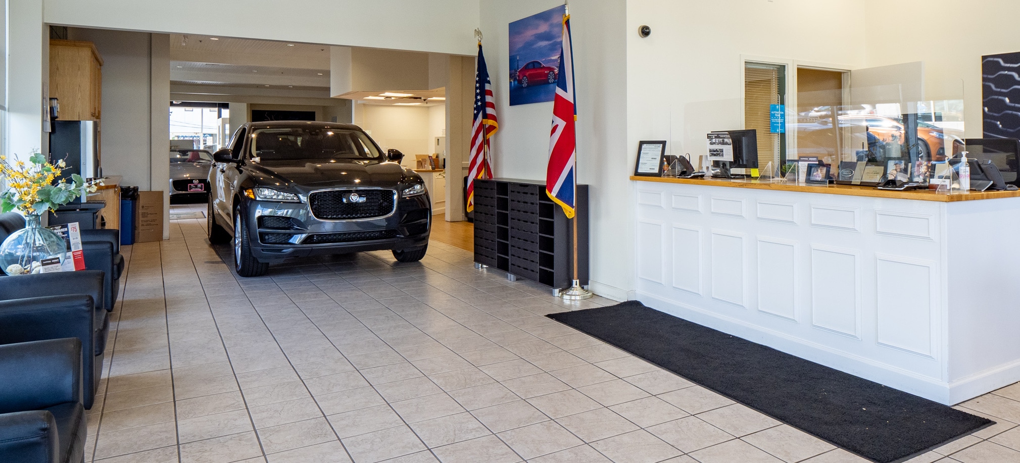 Jaguar New Rochelle parts center interior view of Jaguar New Rochelle