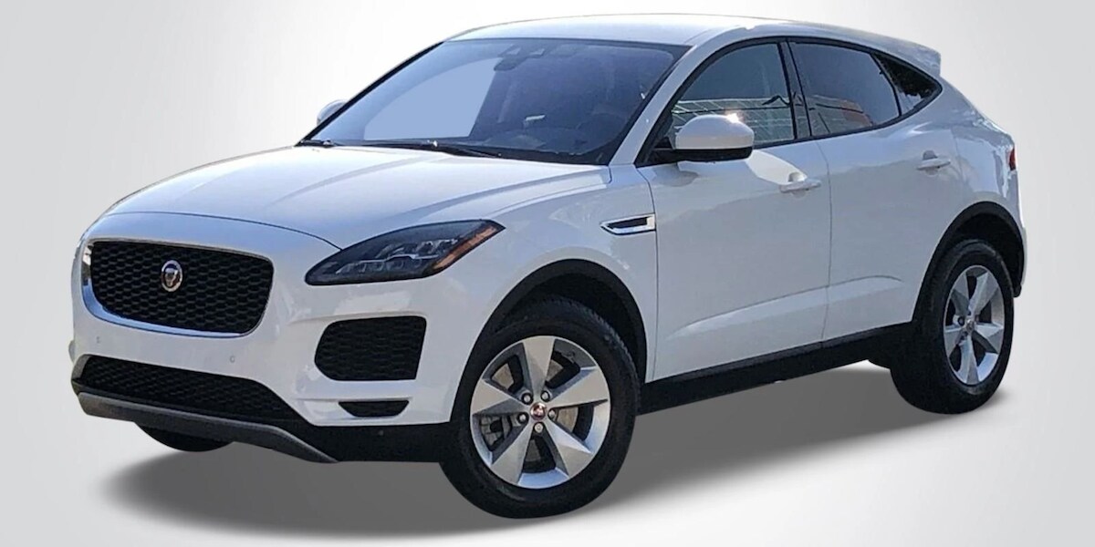 Used Jaguar E-PACE White used Jaguar E-PACE SUV