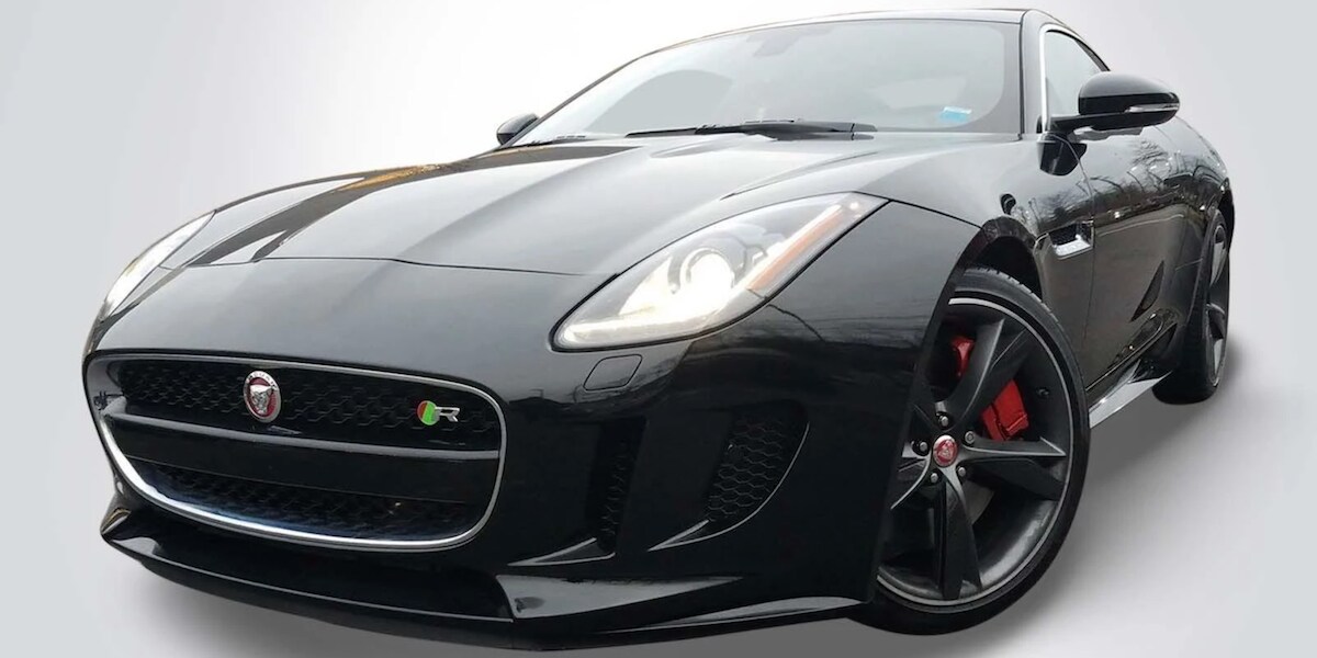 Used Jaguar F-TYPE Black used Jaguar F-TYPE coupe