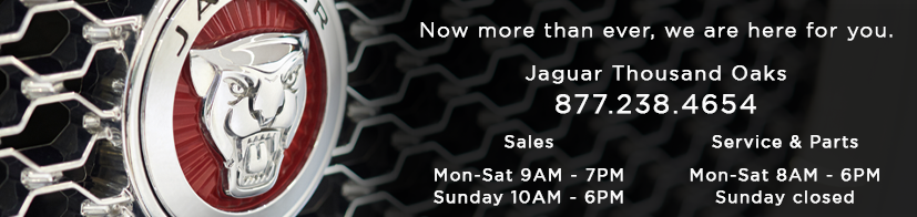 We're here for you - Jaguar Thousand Oaks.png