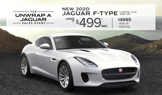 New 2020 Jaguar F-TYPE Special - Lease for
$499 a
month