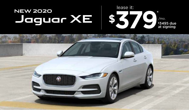 New 2020 Jaguar XE Special - Lease for $379 a month