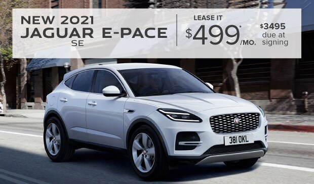 New 2021 Jaguar E-PACE - Lease for $499 a
month
