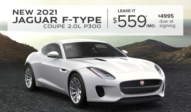 New 2020 Jaguar F-TYPE Specials - Lease for
$559 a
month