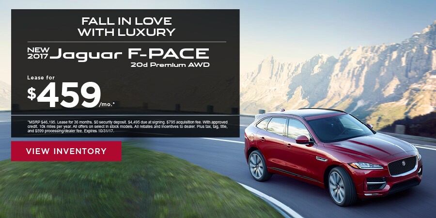 New 2017 Jaguar F-PACE