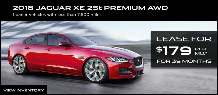 Jaguar XE Loaner Special