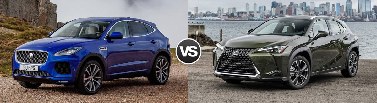 2020 Jaguar E-PACE vs 2020 Lexus UX