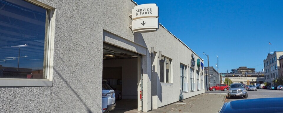 Jaguar Spokane Service Center Jaguar Spokane service center entrance