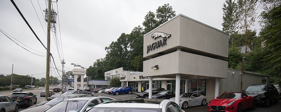 Jaguar White Plains Service Center Jaguar White Plains service center entrance