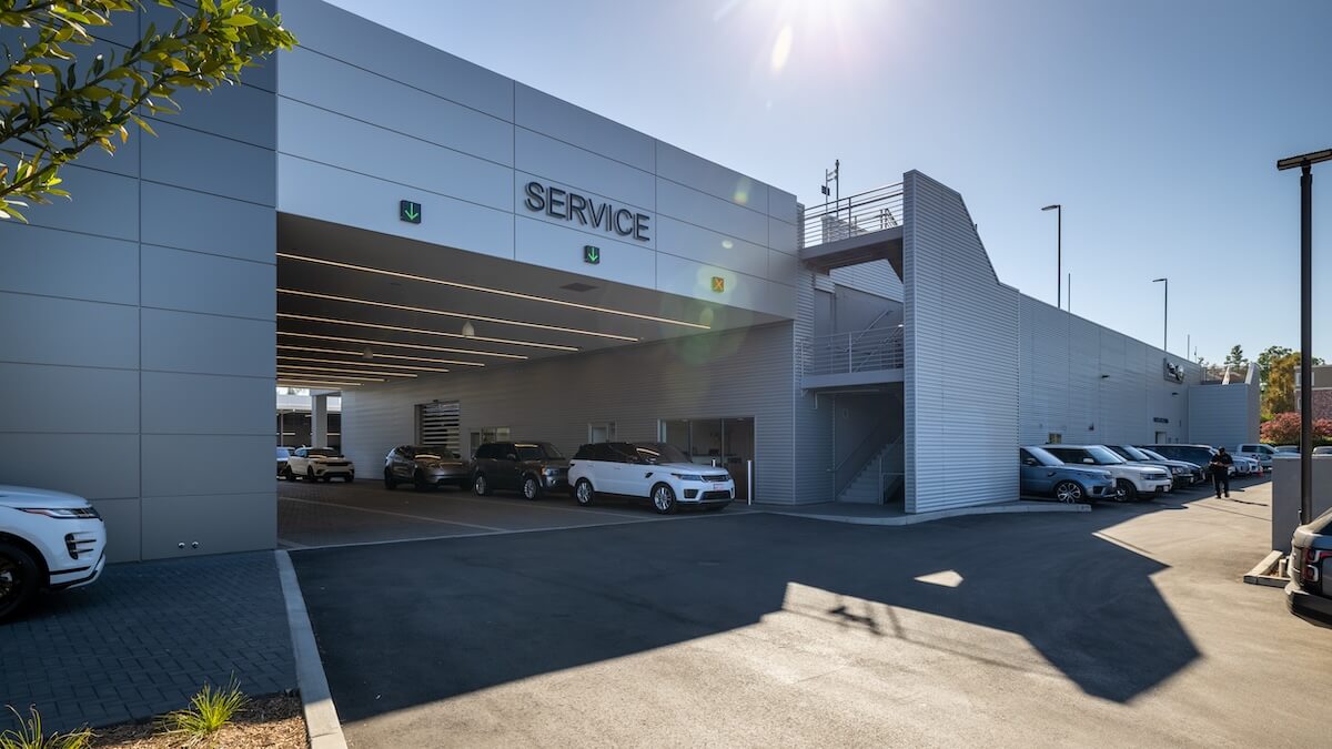 Jaguar Woodland Hills Authorized Service Service Center entrance