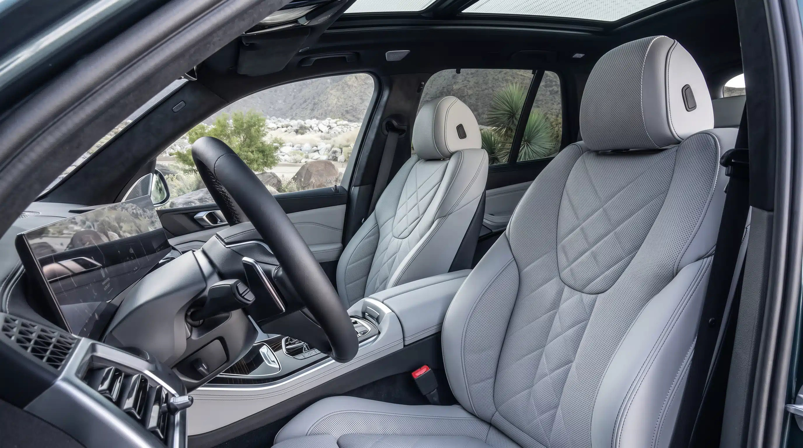 2026 BMW X5 interior seating and cargo area