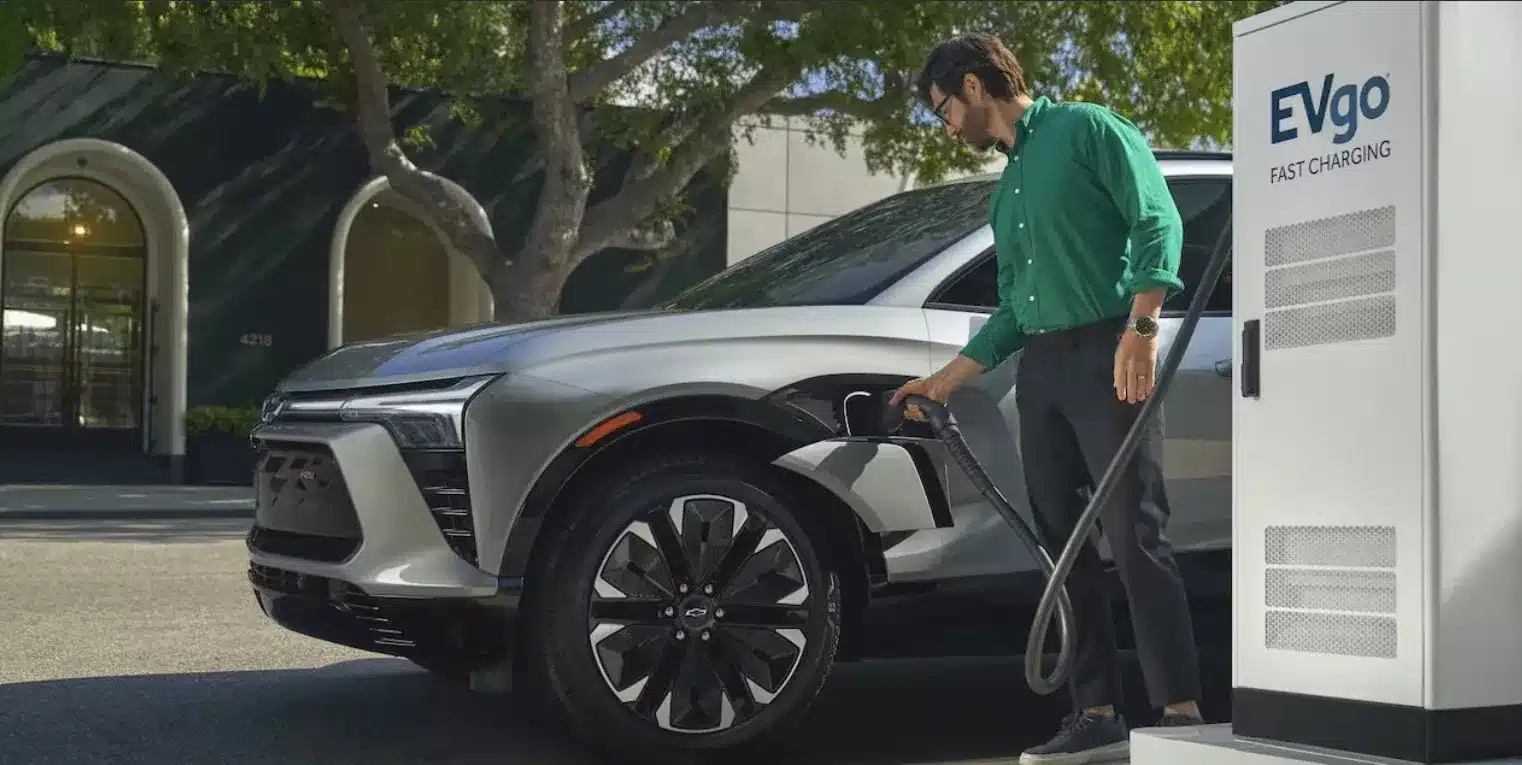 Charging 2024 Chevrolet Blazer EV Charging