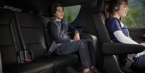 GENEROUS SECOND- AND THIRD-ROW LEGROOM 2023 Chevrolet Suburban Interior GENEROUS SECOND- AND THIRD-ROW LEGROOM
