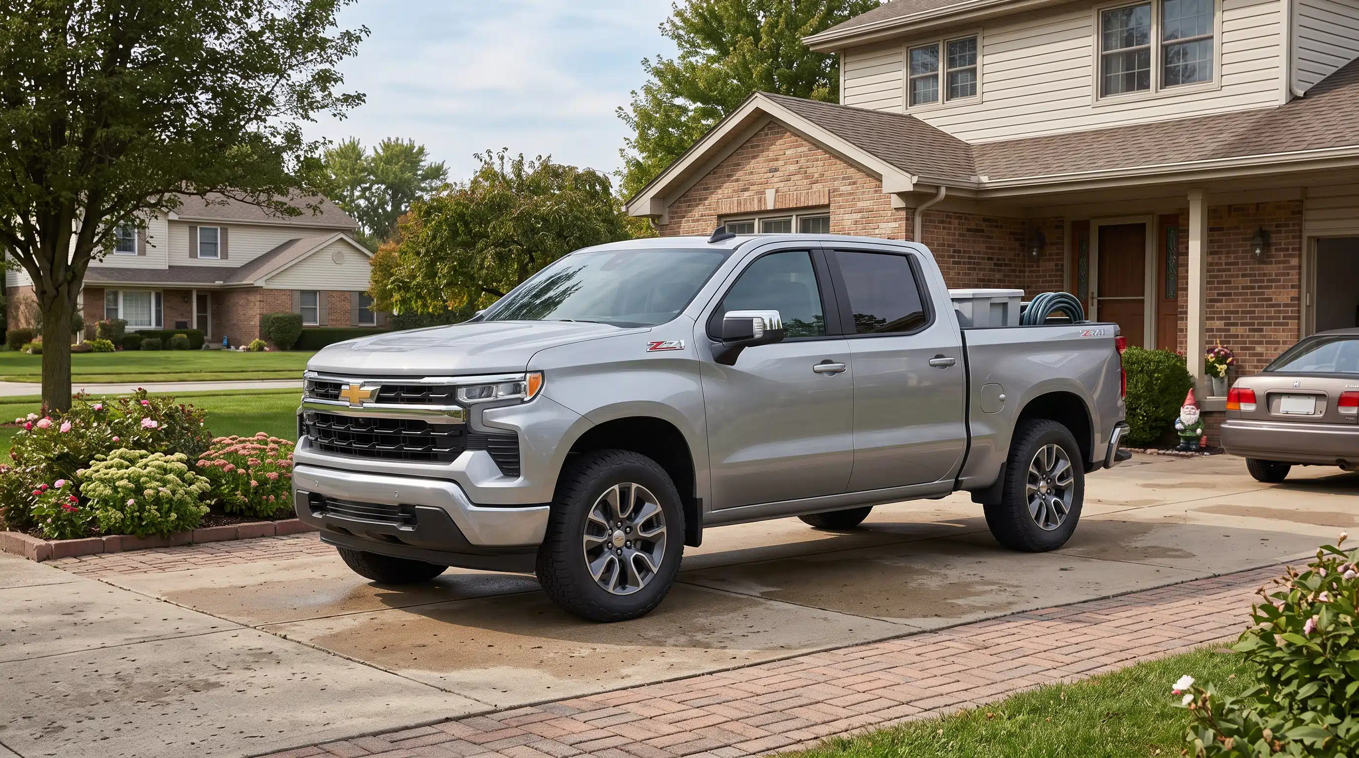 2026 Chevrolet Silverado 1500 LT Crew Cab 4x4 driving