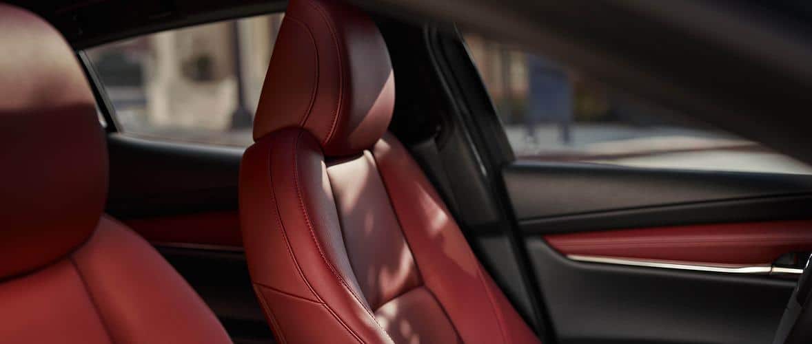 The premium and driver-focused interior of the 2026 Mazda3 Hatchback.