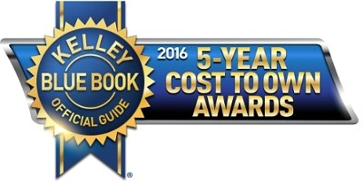Kelley Blue Book's 5 Year Cost to Own Awards Kelley Blue Book's 5 Year Cost to Own Awards
