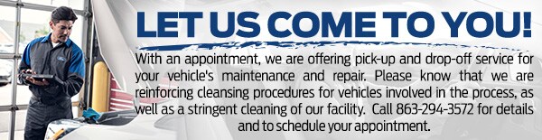 Let Us Come To You