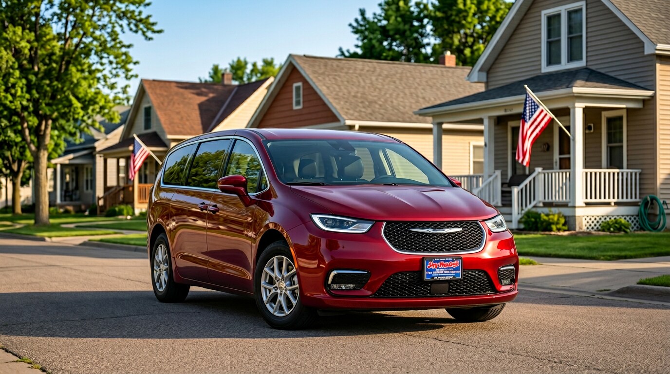 Chrysler Pacifica at Jay Malone CDJR Hutchinson Minnesota dealership