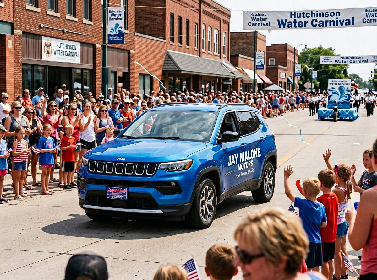 2026 Jeep Compass technology at Jay Malone Motors Hutchinson MN