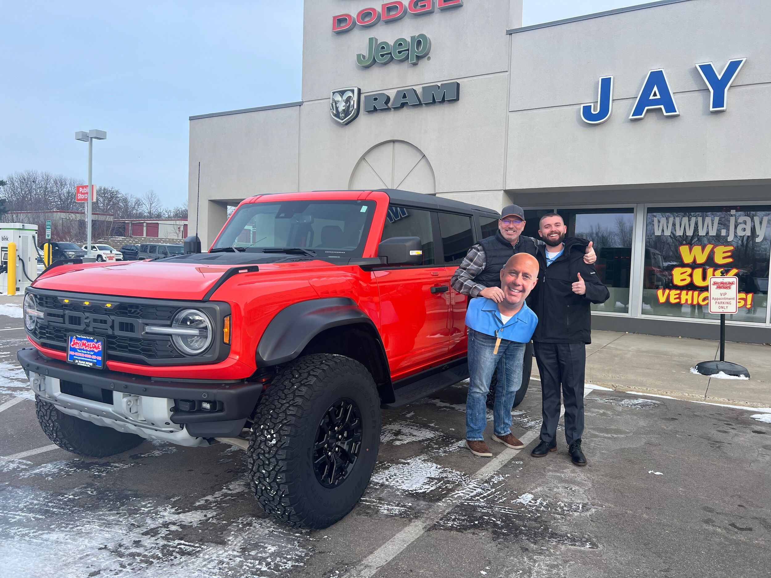 Happy customer at Jay Malone Ford Hutchinson MN