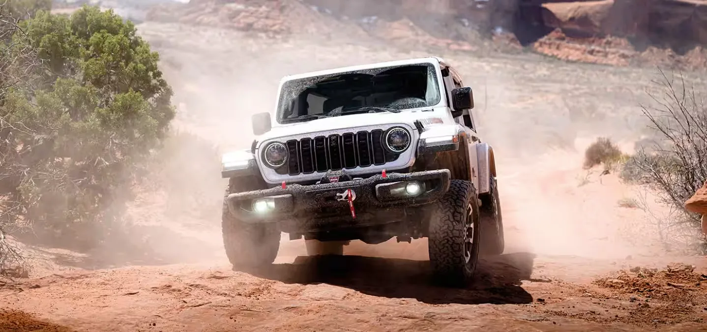 2026 Jeep Wrangler 2026 Jeep Wrangler Rubicon on the trail